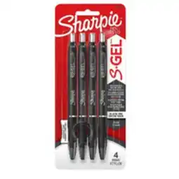 Staples Sharpie S-Gel Pen, 0.5mm, Black offer