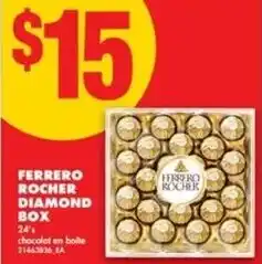 No Frills Ferrero rocher diamond box offer