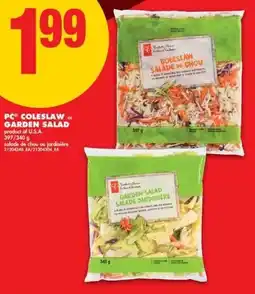 No Frills PC coleslaw offer