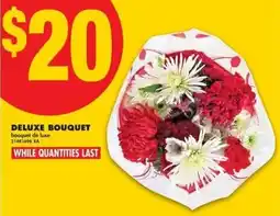 No Frills Deluxe bouquet offer