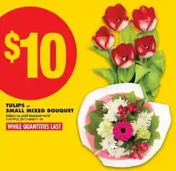 No Frills Tulips or small mixed bouquet offer