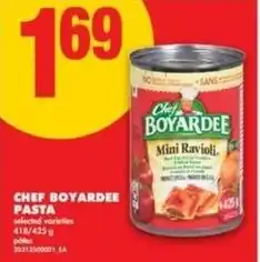 No Frills Chef boyardee pasta offer