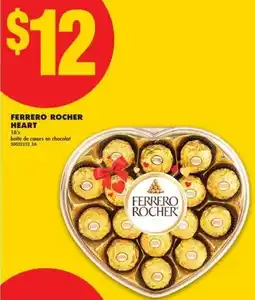 No Frills Ferrero rocher heart offer