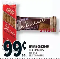 Metro Hadar or kedem tea biscuits offer