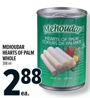 Mehoudar hearts of palm whole