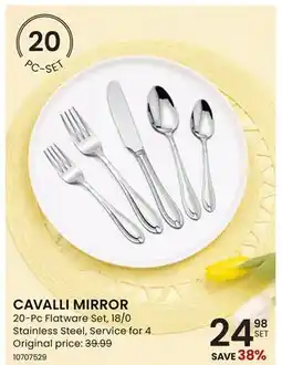 Stokes Cavalli Mirror 20-Piece Flatware Set offer