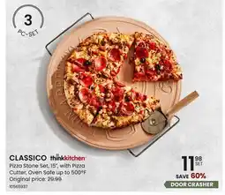 Stokes CLASSICO Pizza Stone Set offer