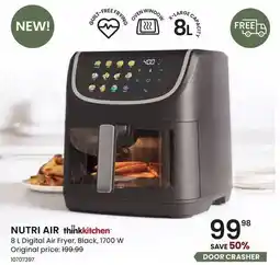 Stokes Thinkkitchen NUTRI AIR 8 L Digital Air Fryer offer