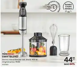 Stokes thinkkitchen Swiftblend Stick Blender Set offer