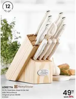 Stokes Remy Oliver Loretta 12-Pc Knife and Block Set offer