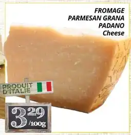 Supermarché PA FROMAGE PARMESAN GRANA PADANO | Cheese offer