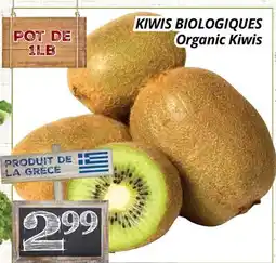 Supermarché PA KIWIS BIOLOGIQUES | Organic Kiwis offer