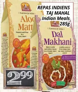 Supermarché PA REPAS INDIENS TAJ MAHAL | Indian Meals offer
