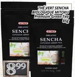 Supermarché PA THÉ VERT SENCHA BIOLOGIQUE MITOKU | Premium Green Tea offer