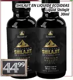 Supermarché PA SHILAJIT EN LIQUIDE ECOIDEAS | Liquid Shilajit offer