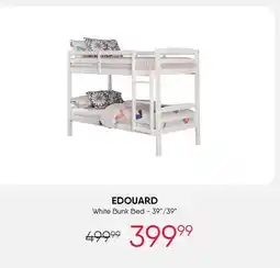 Meubles RD Edouard - White Bunk Bed - 39/39 offer