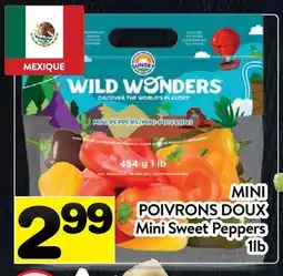 Supermarché PA MINI POIVRONS DOUX | Mini Sweet Peppers offer