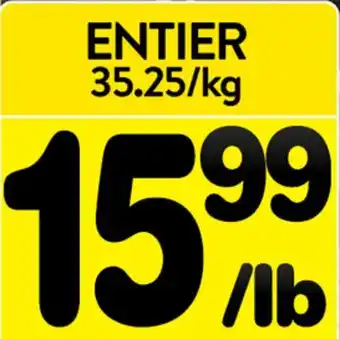Supermarché PA FILET MIGNON DE BOEUF FRAIS | Fresh Beef Tenderloin offer