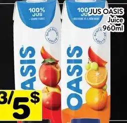 Supermarché PA JUS OASIS | Juice offer
