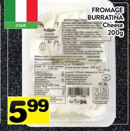 Supermarché PA FROMAGE BURRATINA | Cheese offer