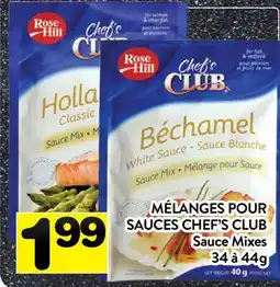 Supermarché PA MÉLANGES POUR SAUCES CHEF'S CLUB | Sauce Mixes offer