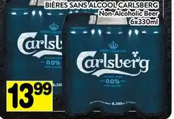 Supermarché PA BIÈRES SANS ALCOOL CARLSBERG | Non-Alcoholic Beer offer
