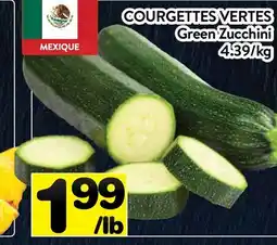 Supermarché PA COURGETTES VERTES | Green Zucchini offer