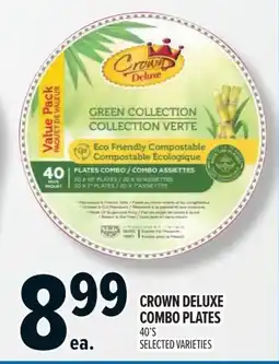 Metro Crown deluxe combo plates offer