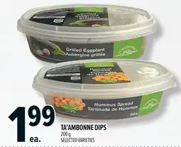 Metro Ta'ambonne dips offer