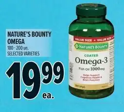 Metro Nature's bounty omega offer