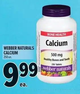 Webber naturals calcium