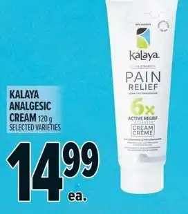 Metro Kalaya analgesic cream offer