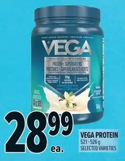 Metro Vega protein offer