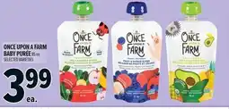 Metro Once upon a farm baby purée offer