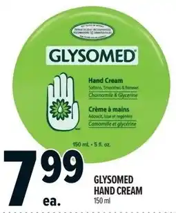 Metro Glysomed hand cream offer