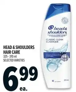 Metro Head & shoulders hair care offer