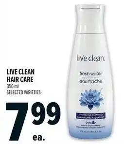 Metro Live clean hair care offer