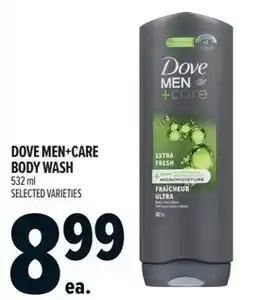 Metro Dove men+care body wash offer