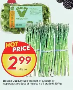 Sobeys Boston Duo Lettuce offer
