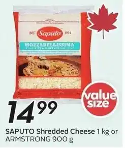 Sobeys Saputo shredded cheese offer
