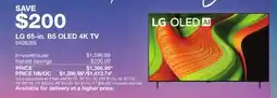Costco LG 65-in. B5 OLED 4K TV offer