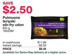 Costco Pulmuone teriyaki stir-fry udon offer