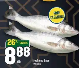 Marché Adonis Fresh sea bass offer