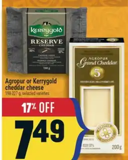 Marché Adonis Agropur or Kerrygold cheddar cheese offer