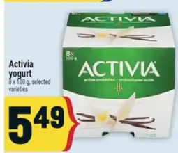 Marché Adonis Activia yogurt offer