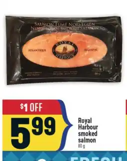 Marché Adonis Royal Harbour smoked salmon offer