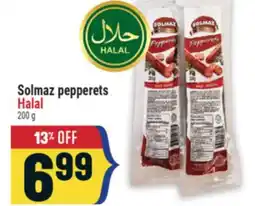 Marché Adonis Solmaz pepperets Halal offer