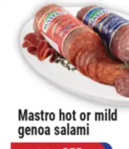 Marché Adonis Mastro hot or mild genoa salami offer