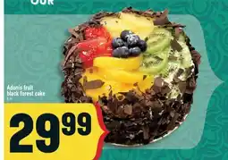 Marché Adonis Adonis fruit black forest cake offer