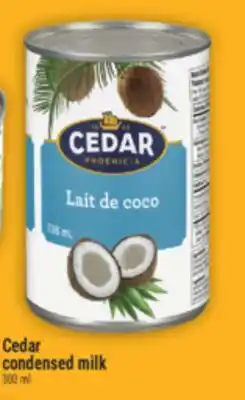 Marché Adonis Cedar condensed milk offer